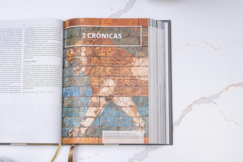 Biblia ilustrada de la Tierra Santa, tapa dura RVR 1960 - Image 2