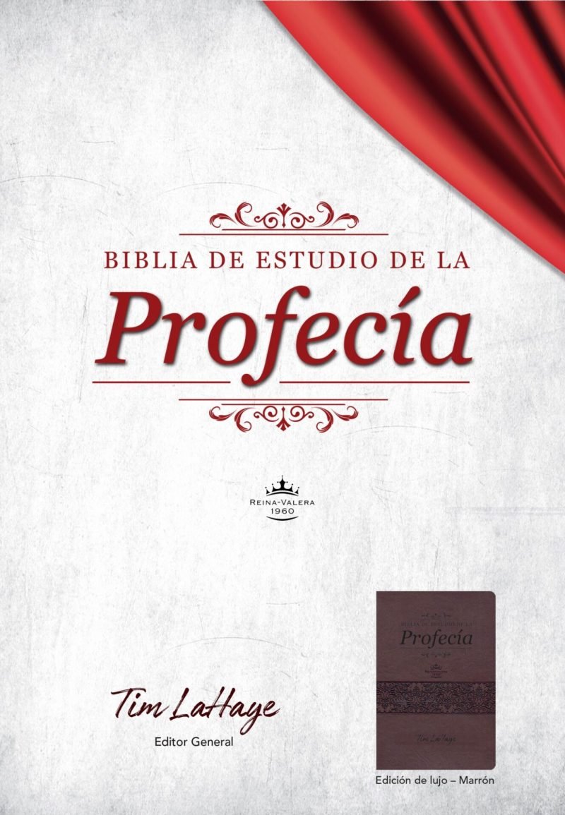 Biblia de la profecía tapa dura Edición de lujo negro RVR 1960