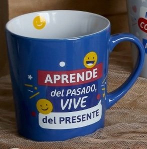 Taza Expresa-T Aprende del pasado vive del presente