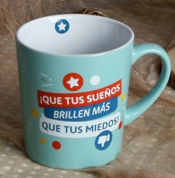 Taza Expresa-T íQue tus sueños brillen más que tus miedos!