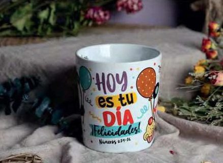 Taza Mugoshos 14 oz Felicidades
