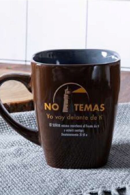 Taza ejecutiva inspiración 16 oz No temas