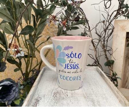 Taza mensaje de bendición 10 oz Jesús te ama