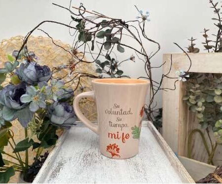 Taza mensaje de bendición 10 oz Tengo Fe