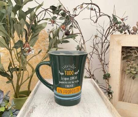 Taza mensaje de bendición 10 oz Persevera